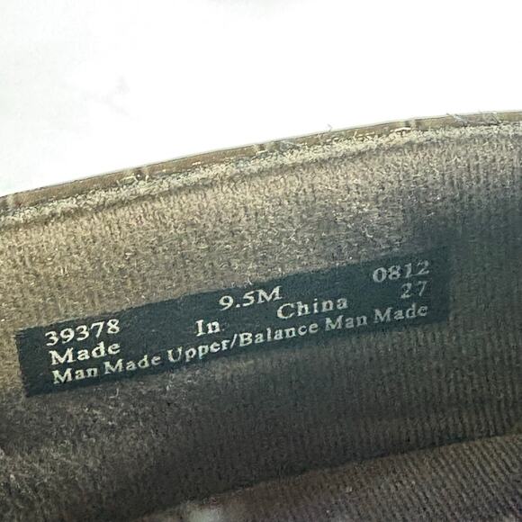 Clarks Bendables Brown Croc Embossed Loafers Comfort Slip-On Size 9.5M - Picture 12 of 14